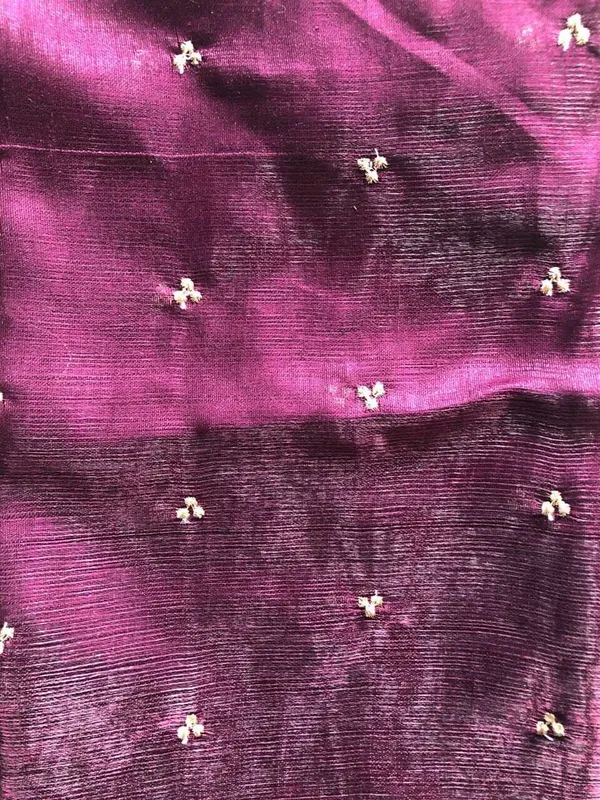 Purple_Embroidered_Bollywood_Organza_Saree